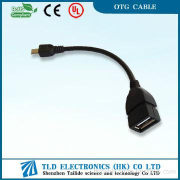 OTG Micro USB Cable M to F Made in China